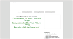 Desktop Screenshot of greenroofplan.com